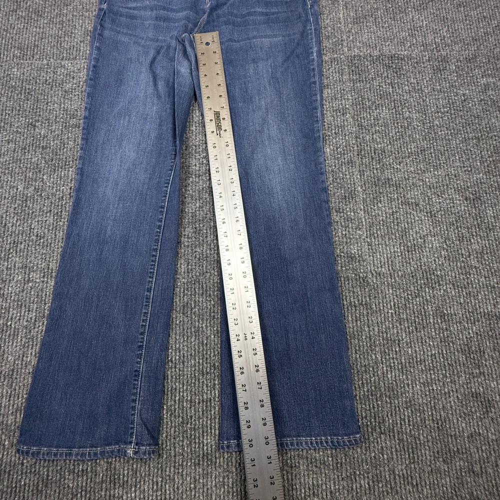 Gap Sexy Bootcut Fit Jeans Tinted Dark Wash Blue Denim 14/32R S/346418-00 - Picture 7 of 14
